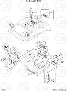 2070 CAB ELECTRIC 2 R290LC7H, Hyundai