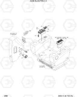 2080 CAB ELECTRIC 3 R290LC7H, Hyundai