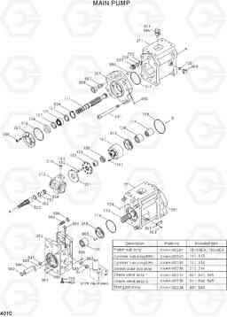 4010 MAIN PUMP R290LC7H, Hyundai