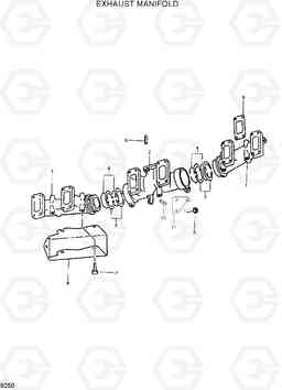 9250 EXHAUST MANIFOLD R290LC7H, Hyundai