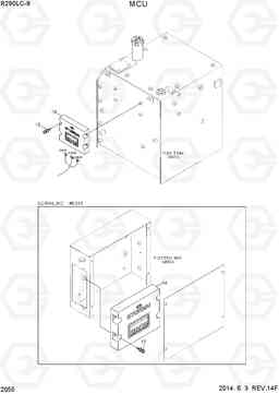 2055 MCU R290LC-9, Hyundai