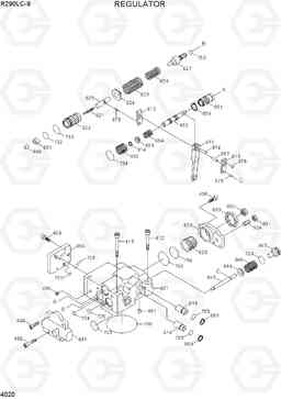 4020 REGULATOR R290LC-9, Hyundai