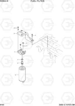 9150 FUEL FILTER R290LC-9, Hyundai