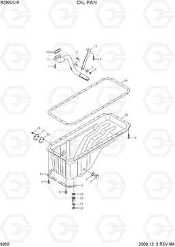 9350 OIL PAN R290LC-9, Hyundai