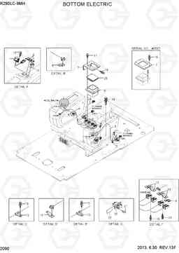 2090 BOTTOM ELECTRIC R290LC-9MH, Hyundai