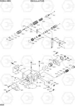 4020 REGULATOR R290LC-9MH, Hyundai