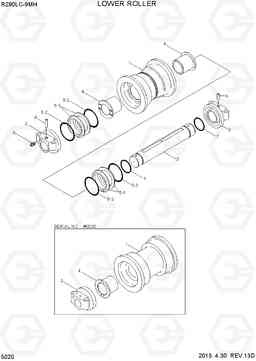 5020 LOWER ROLLER R290LC-9MH, Hyundai