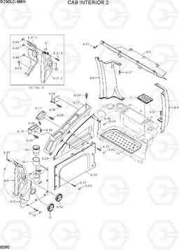 6090 CAB INTERIOR 2 R290LC-9MH, Hyundai