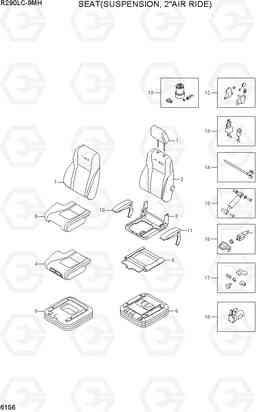 6156 SEAT(SUSPENSION, 2