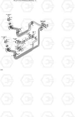 3200 PILOT HYD PIPING(CONTROL 1) R300LC-7, Hyundai