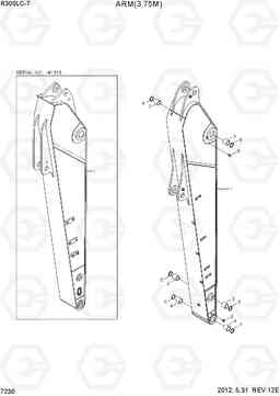 7230 ARM(3.75M) R300LC-7, Hyundai