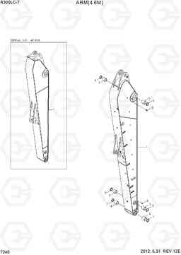 7240 ARM(4.6M) R300LC-7, Hyundai