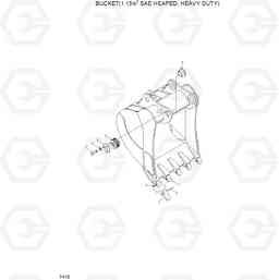 7410 BUCKET(1.15M3 SAE HEAPED, HEAVY DUTY) R300LC-7, Hyundai