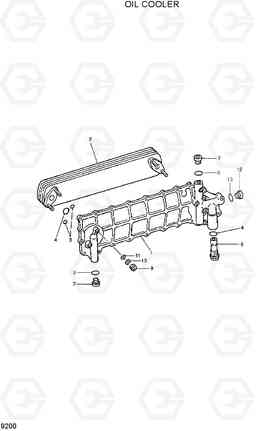 9200 OIL COOLER R300LC-7, Hyundai