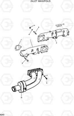 9240 INLET MANIFOLD R300LC-7, Hyundai