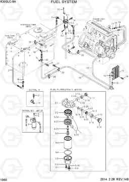 1060 FUEL SYSTEM R300LC-9A, Hyundai