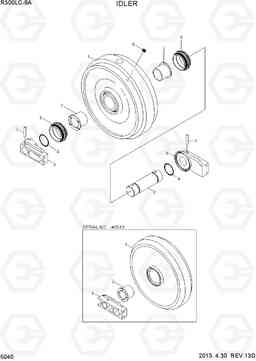 5040 IDLER R300LC-9A, Hyundai