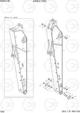7240 ARM(3.75M) R300LC-9A, Hyundai