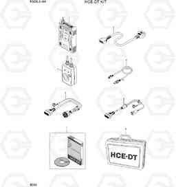 8050 HCE-DT KIT R300LC-9A, Hyundai