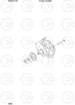 9280 FUEL PUMP R300LC-9A, Hyundai