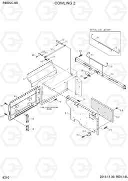 6210 COWLING 2 R300LC-9S, Hyundai