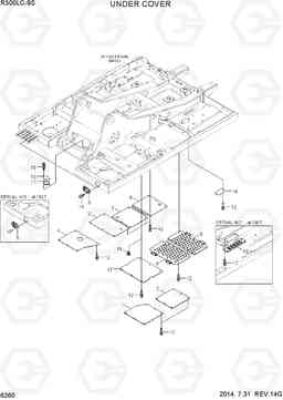 6260 UNDER COVER R300LC-9S, Hyundai
