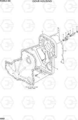 9040 GEAR HOUSING R300LC-9S, Hyundai