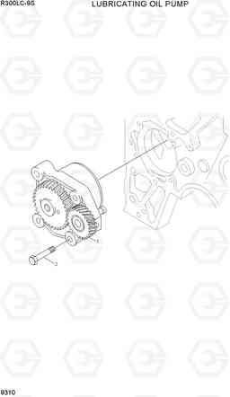 9310 LUBRICATING OIL PUMP R300LC-9S, Hyundai