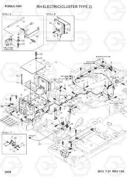 2020 RH ELECTRIC(CLUSTER TYPE 2) R300LC-9SH, Hyundai
