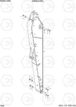 7260 ARM(4.6M) R300LC-9SH, Hyundai