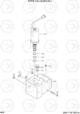 4040 EPPR VALVE(#0130-) R305LC-7, Hyundai