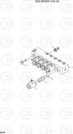 4210 SOLENOID VALVE R305LC-7, Hyundai