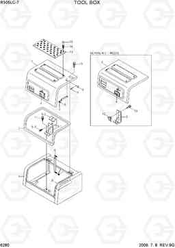 6280 TOOL BOX R305LC-7, Hyundai