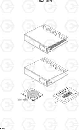 8200 MANUALS R305LC-7, Hyundai