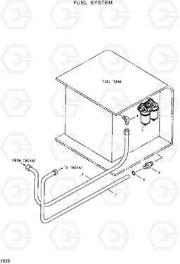 1020 FUEL SYSTEM R320LC, Hyundai