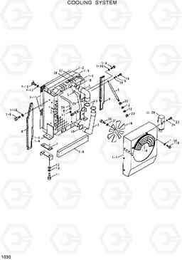 1030 COOLING SYSTEM R320LC, Hyundai