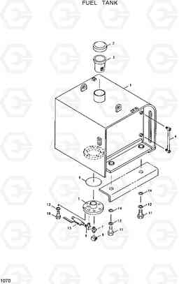 1070 FUEL TANK R320LC, Hyundai