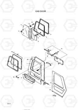 4060 CAB DOOR R320LC, Hyundai