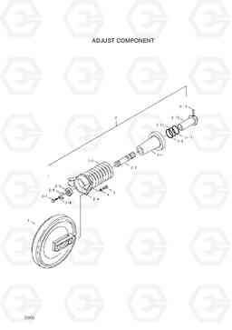 5060 ADJUST COMPONENT R320LC, Hyundai