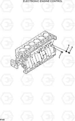 8140 ELECTRONIC ENGINE CONTROL R320LC, Hyundai