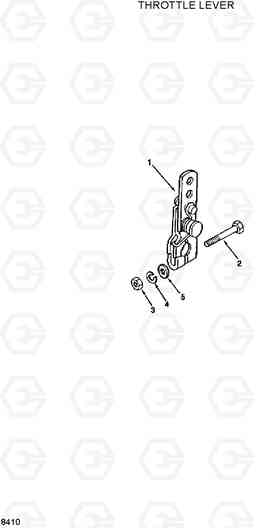 8410 THROTTLE LEVER R320LC, Hyundai