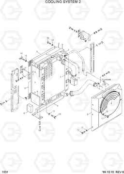 1031 COOLING SYSTEM 2 R320LC-3, Hyundai