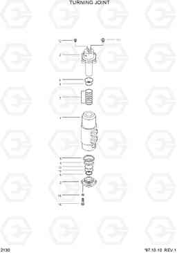 2130 TURNING JOINT R320LC-3, Hyundai