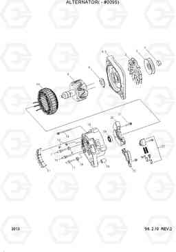 3013 ALTERNATOR(-#0095) R320LC-3, Hyundai
