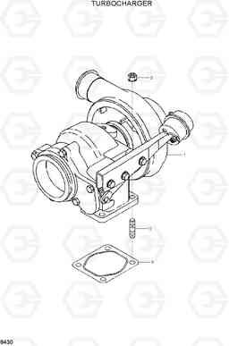 8430 TORBOCHARGER R320LC-3, Hyundai