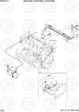 1020 ENGINE CONTROL SYSTEM R320LC-7, Hyundai