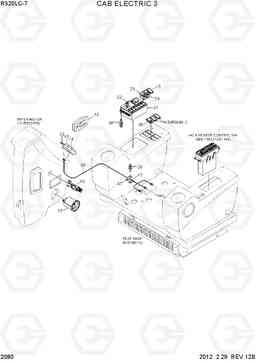 2080 CAB ELECTRIC 3 R320LC-7, Hyundai