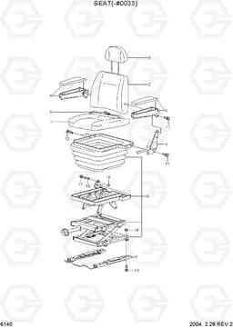 6140 SEAT(-#0033) R320LC-7, Hyundai