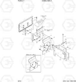 6210 COWLING 2 R320LC-7, Hyundai