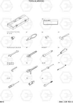 8010 TOOLS(-#0034) R320LC-7, Hyundai